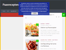 Tablet Screenshot of paasrecepten.net